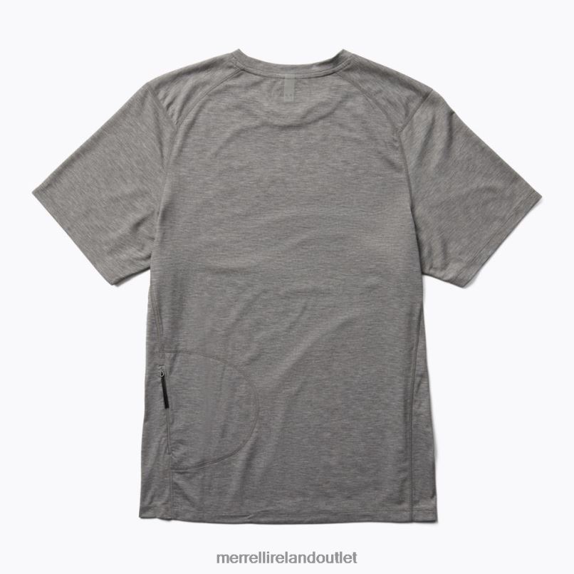 Merrell Perfect Tee with Tencel (JMS26861-050) Men LTPDN175 Clothes Grey Heather