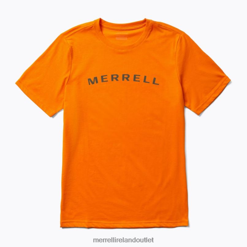 Merrell Wordmark Short Sleeve Tee (JMS26332-751) Men LTPDN584 Clothes Exuberance