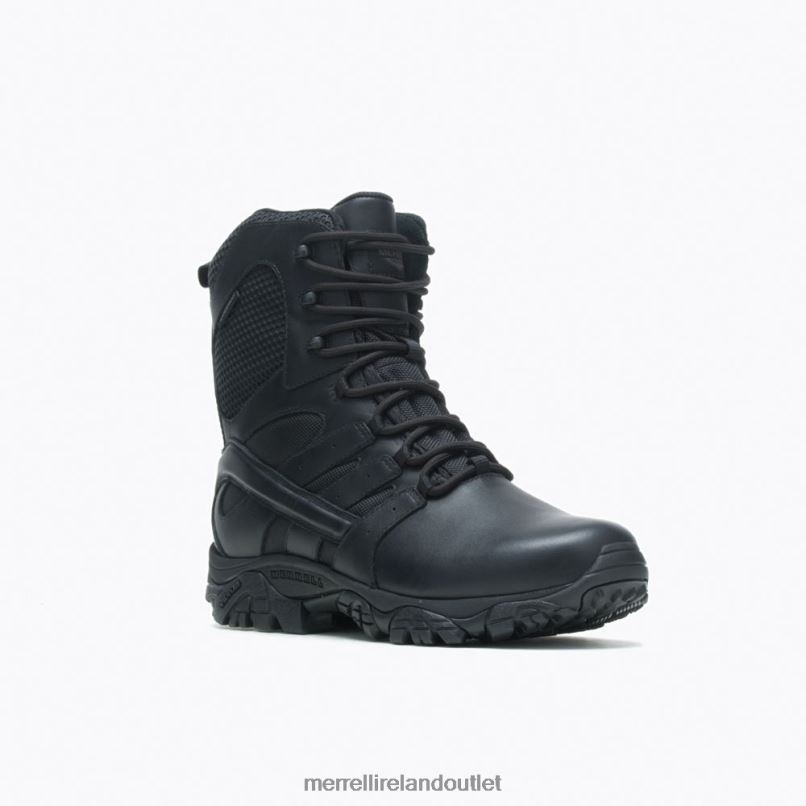 Merrell Moab 2 8'' Tactical Response Waterproof Boot Wide Width (J45335W) Men LTPDN731 Shoes Black