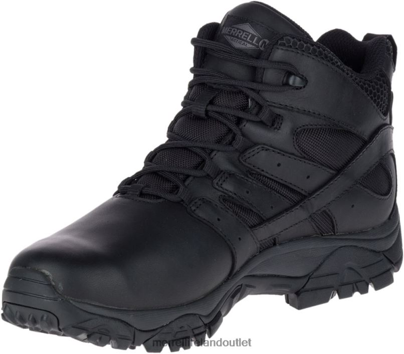 Merrell Moab 2 Mid Tactical Response Waterproof Boot Wide Width (J45337W) Men LTPDN700 Shoes Black
