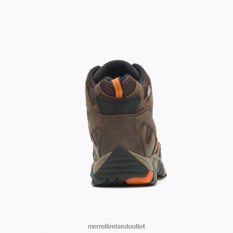 Merrell Moab Vertex Mid Waterproof Comp Toe Work Boot (J11617) Men LTPDN651 Shoes Clay