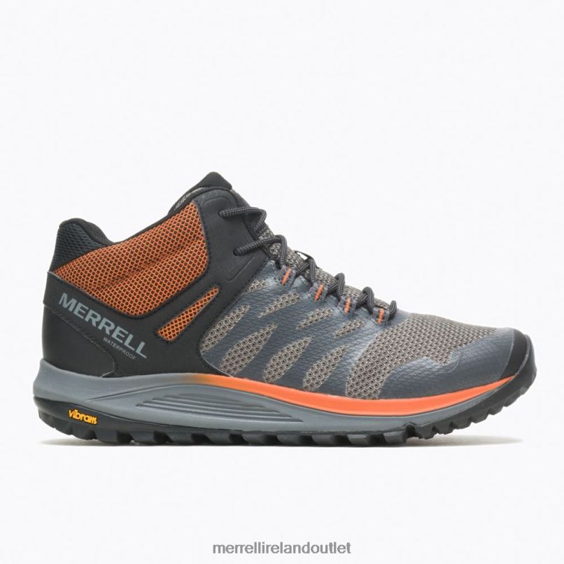 Merrell Nova 2 Mid Waterproof (J500227) Men LTPDN207 Shoes Charcoal