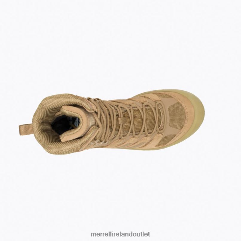 Merrell Strongfield Tactical 8'' Waterproof Boot (J099299) Men LTPDN468 Shoes Dark Coyote