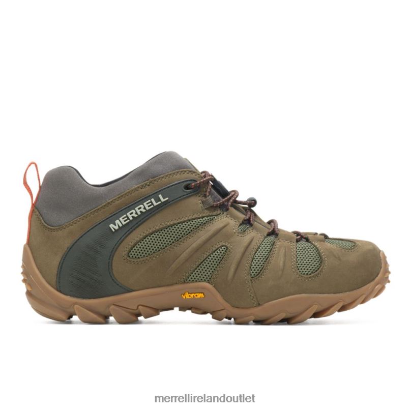 Merrell Chameleon 8 Stretch (J033419) Men LTPDN282 Shoes Olive