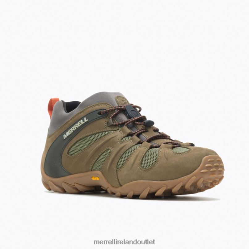 Merrell Chameleon 8 Stretch (J033419) Men LTPDN282 Shoes Olive