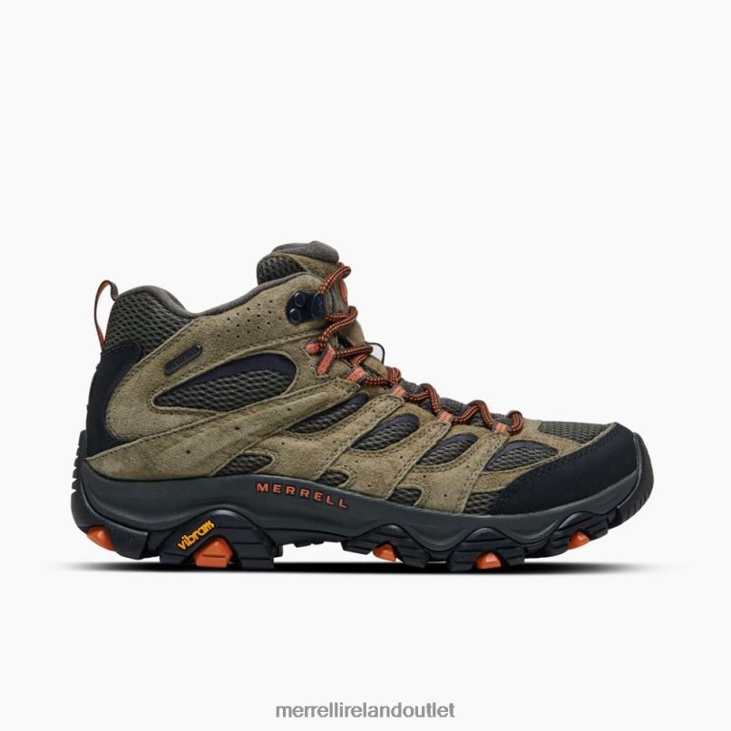Merrell Moab 3 Mid Waterproof (J035841) Men LTPDN127 Shoes Olive
