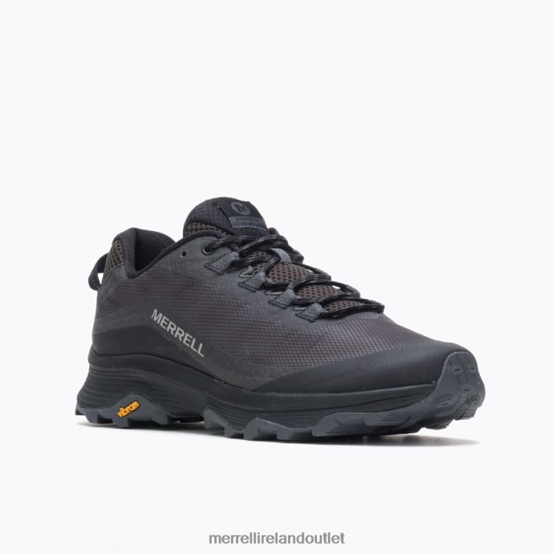 Merrell Moab Speed (J067039) Men LTPDN514 Shoes Black/Asphalt