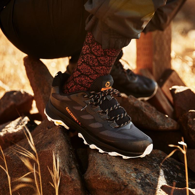 Merrell Moab Speed (J135399) Men LTPDN513 Shoes Black