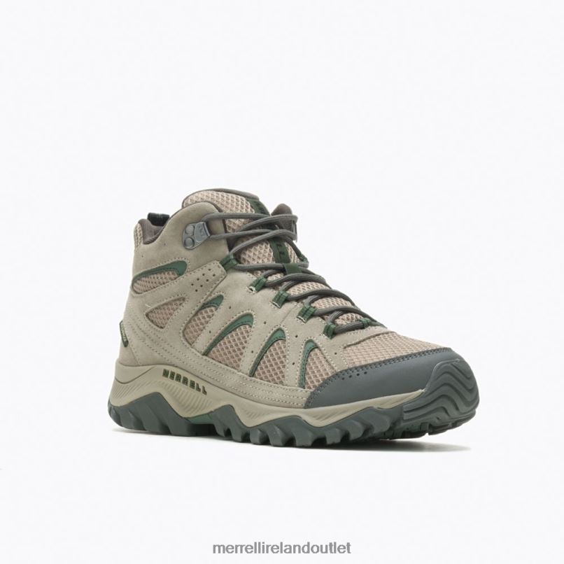 Merrell Oakcreek Mid Waterproof Wide Width (J035921W) Men LTPDN605 Shoes Boulder