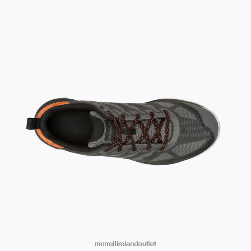 Merrell Speed Eco (J036987) Men LTPDN28 Shoes Charcoal/Tangerine