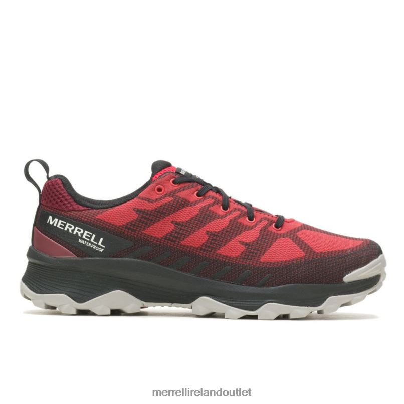 Merrell Speed Eco Waterproof (J037001) Men LTPDN71 Shoes Lava/Cabernet