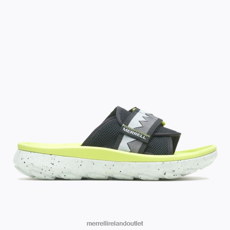 Merrell Hut Ultra Slide (J004941) Men LTPDN114 Shoes Black/Celery