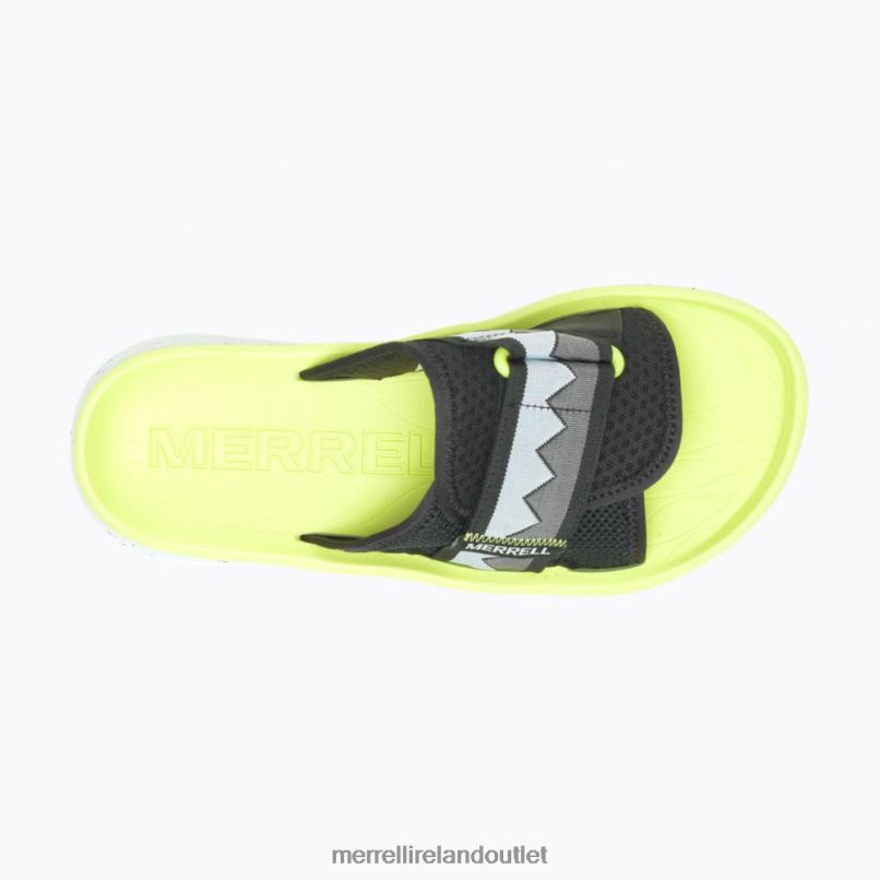 Merrell Hut Ultra Slide (J004941) Men LTPDN114 Shoes Black/Celery