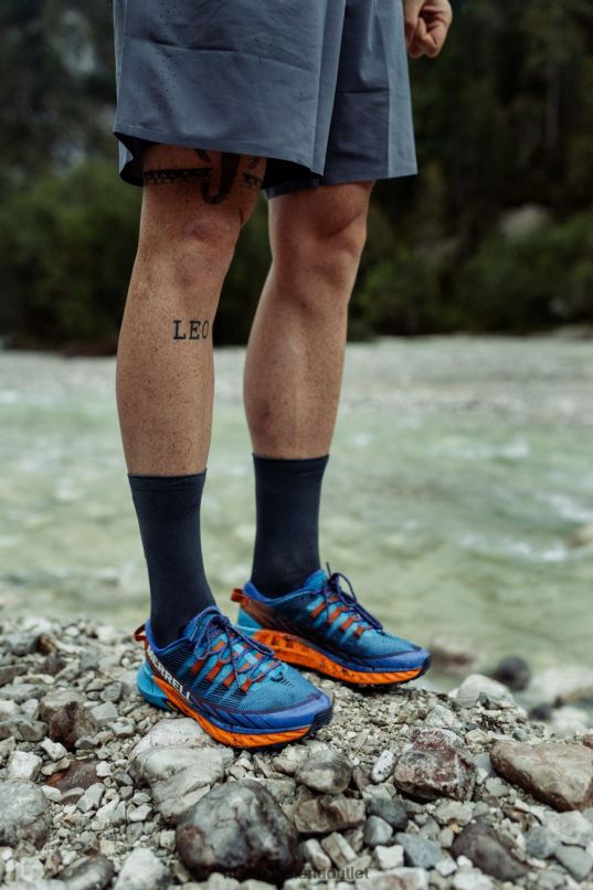 Merrell Agility Peak 4 (J135111) Men LTPDN84 Shoes Tahoe