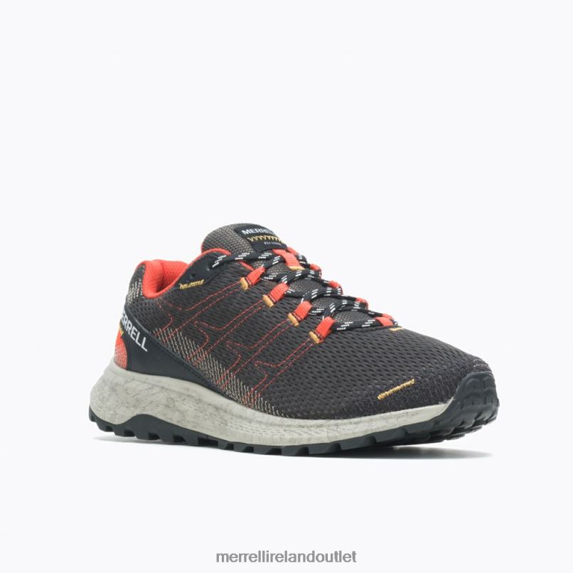 Merrell Fly Strike (J067377) Men LTPDN736 Shoes Black/Tangerine