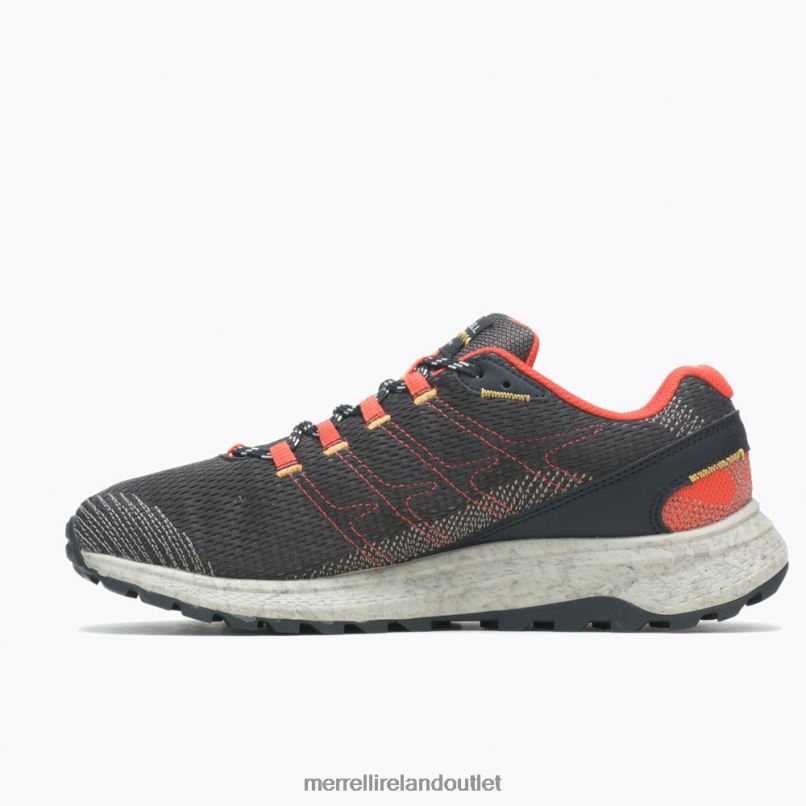 Merrell Fly Strike (J067377) Men LTPDN736 Shoes Black/Tangerine
