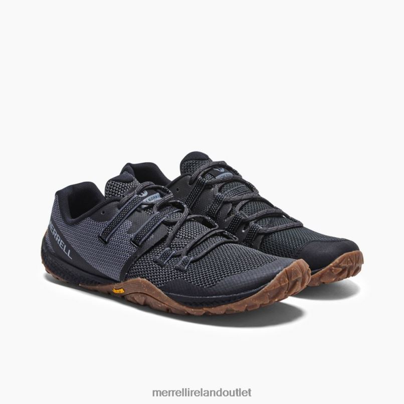 Merrell Trail Glove 6 (J135379) Men LTPDN410 Shoes Black/Gum