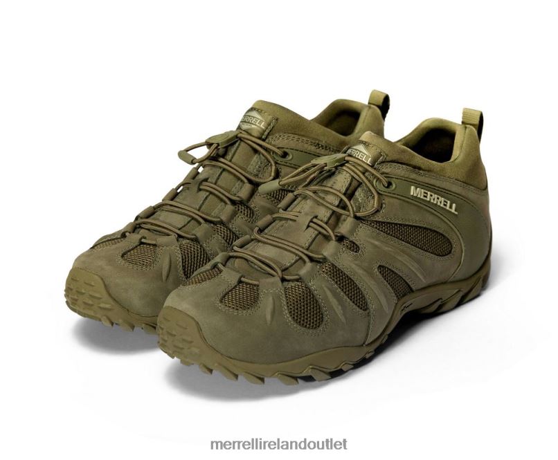Merrell Cham 8 Stretch Tactical (J099409) Men LTPDN481 Shoes Dark Olive