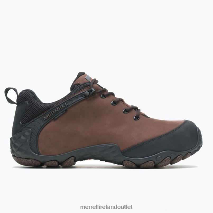 Merrell Chameleon Flux Leather Waterproof Carbon Fiber (J003901) Men LTPDN660 Shoes Brown