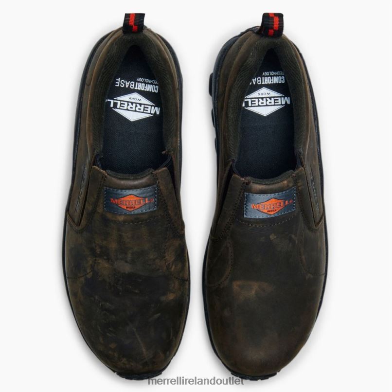 Merrell Jungle Moc Leather SR Work Shoe (J099323) Men LTPDN340 Shoes Espresso