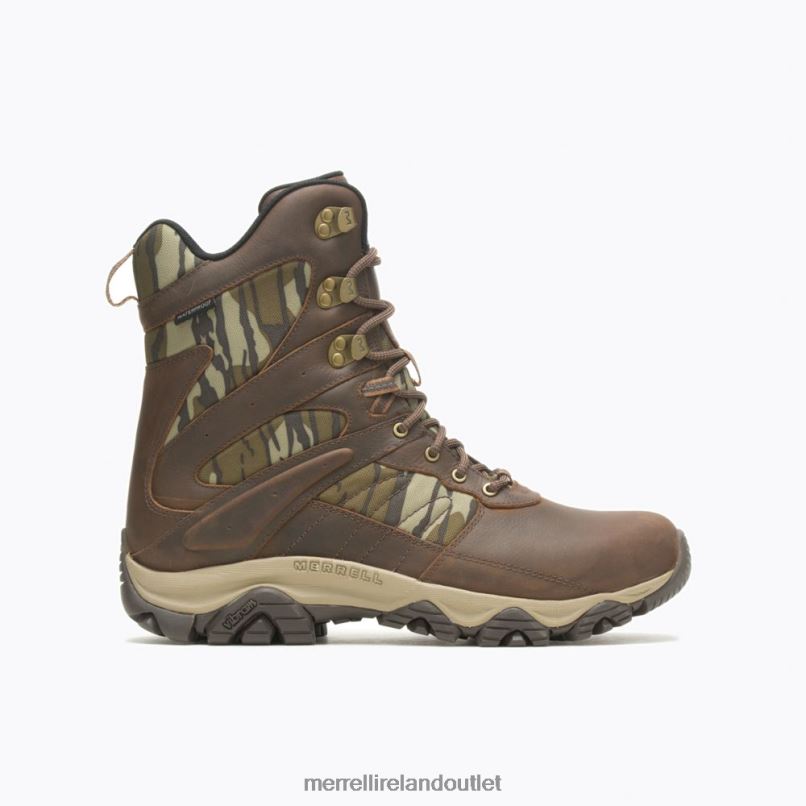 Merrell Moab 2 Timber 8'' Waterproof (J004647) Men LTPDN636 Shoes Toffee/Oak