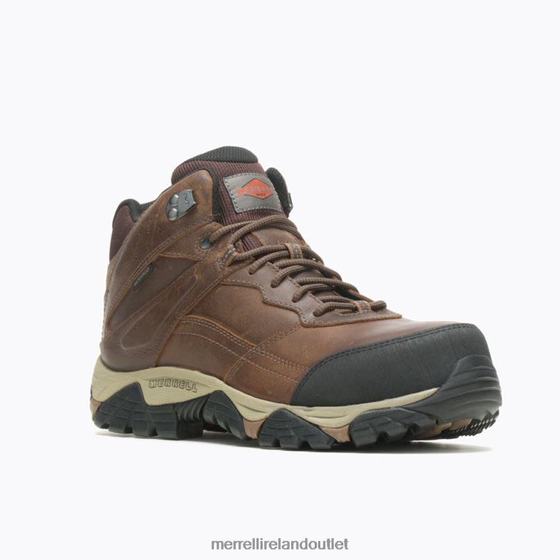 Merrell Moab Adventure Mid Waterproof Carbon Fiber Wide Width (J004633W) Men LTPDN494 Shoes Toffee