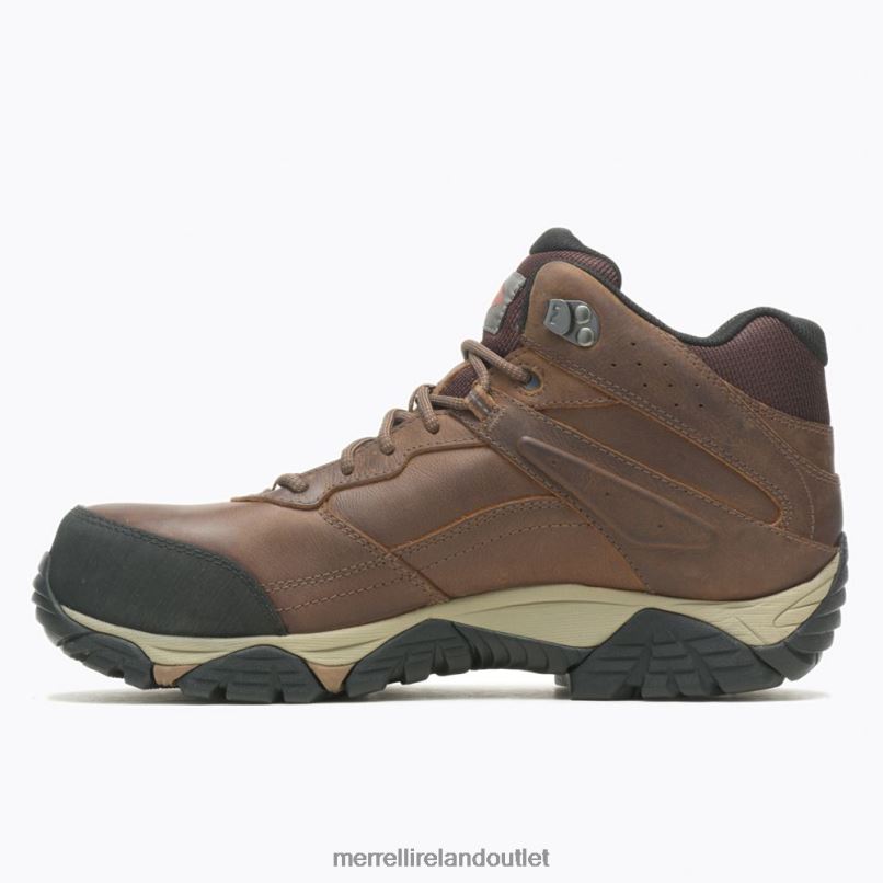 Merrell Moab Adventure Mid Waterproof Carbon Fiber Wide Width (J004633W) Men LTPDN494 Shoes Toffee