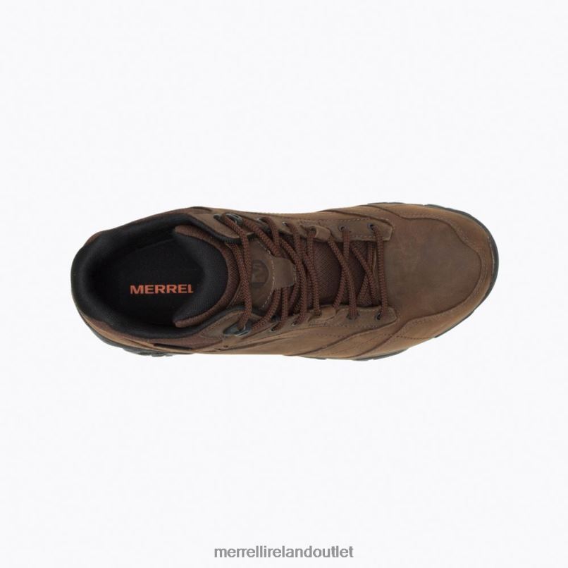 Merrell Moab Adventure Mid Waterproof Wide Width (J91819W) Men LTPDN326 Shoes Dark Earth