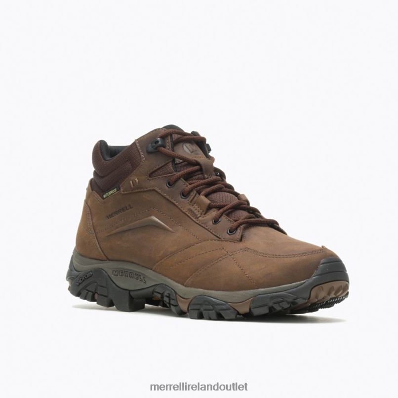 Merrell Moab Adventure Mid Waterproof Wide Width (J91819W) Men LTPDN326 Shoes Dark Earth