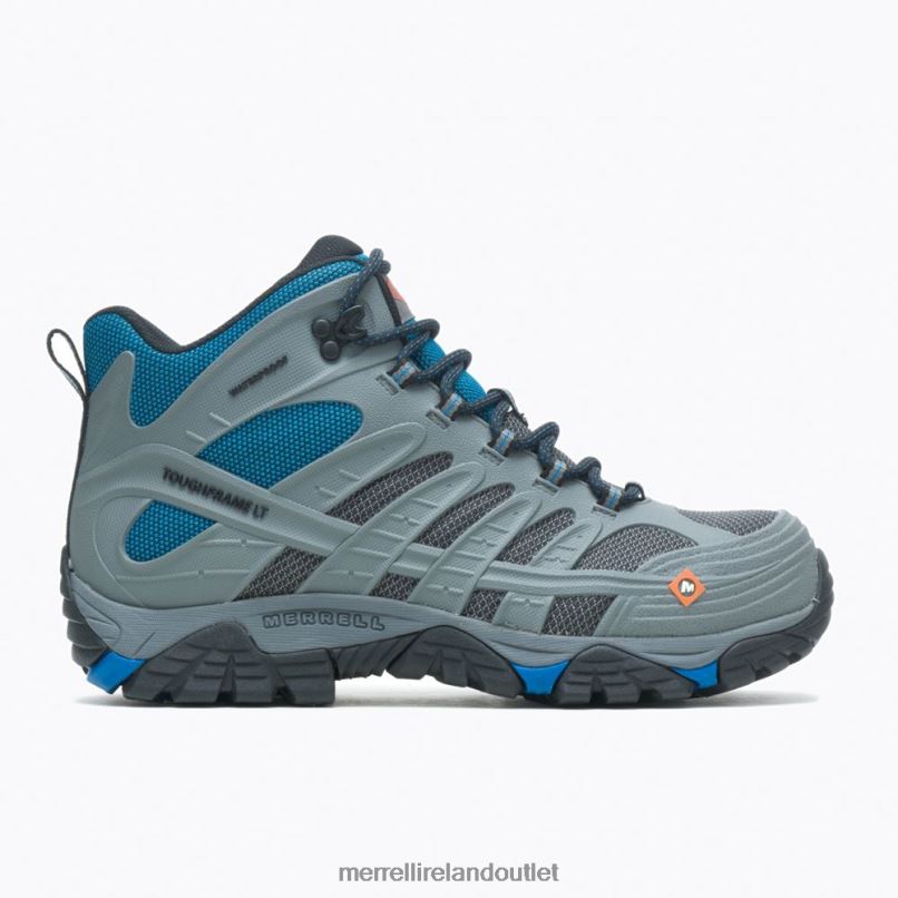 Merrell Moab Velocity Mid Waterproof Carbon Fiber Wide Width (J099431W) Men LTPDN343 Shoes Castle Rock