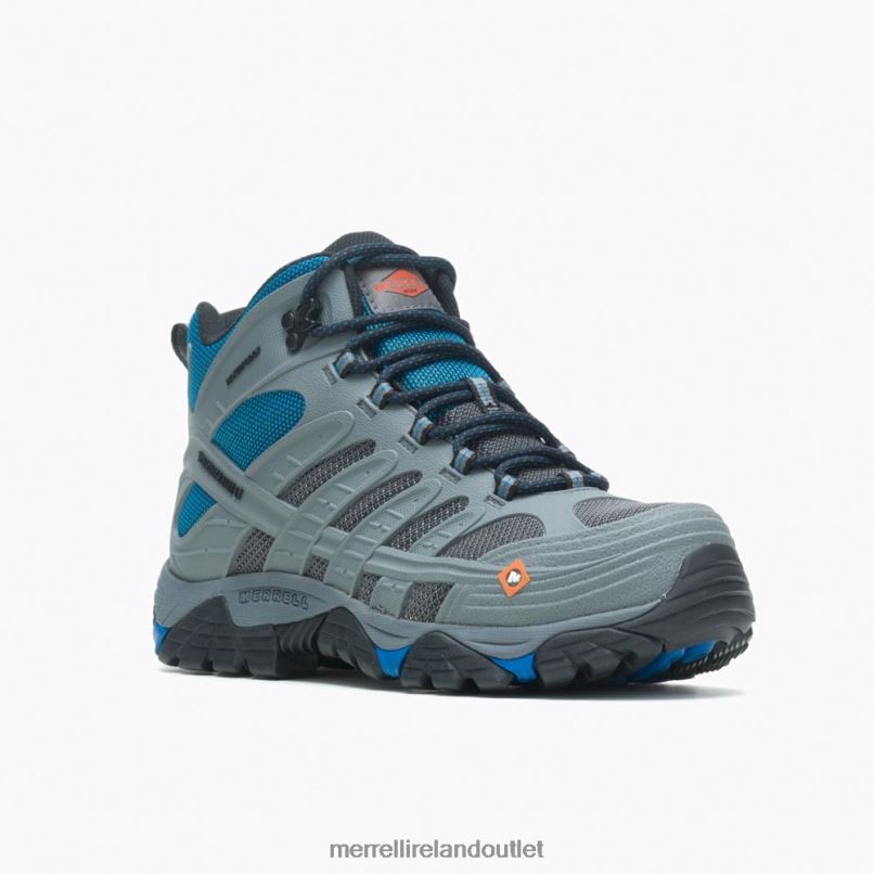 Merrell Moab Velocity Mid Waterproof Carbon Fiber Wide Width (J099431W) Men LTPDN343 Shoes Castle Rock