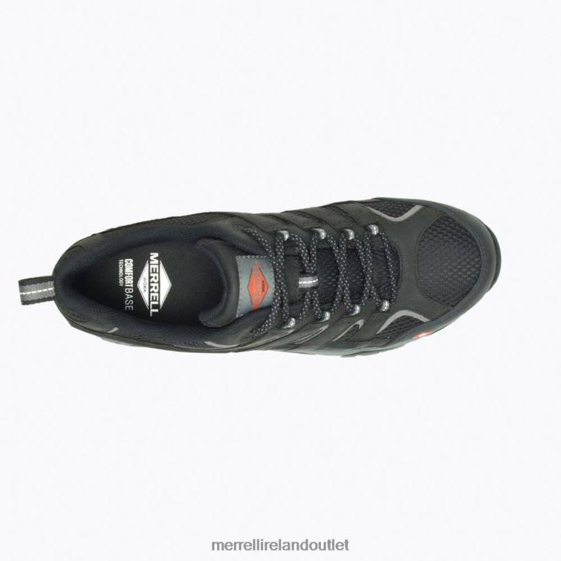 Merrell Moab Vertex Vent Comp Toe Work Shoe (J36461) Men LTPDN371 Shoes Black