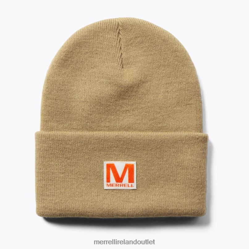 Merrell Patch Beanie (JAF26639-176) Unisex LTPDN227 Accessories Sepia Tint