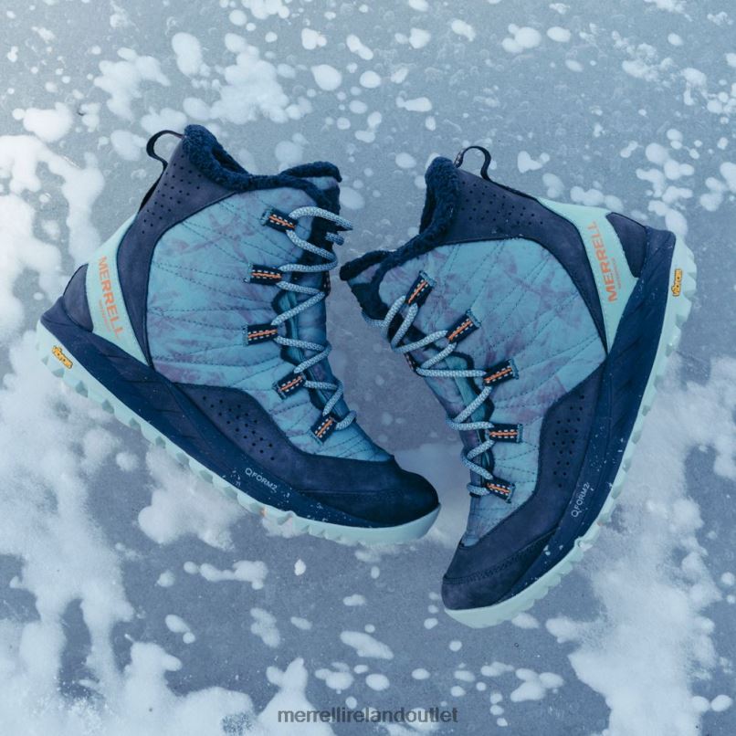 Merrell Antora Sneaker Boot Waterproof X See America (J067078) Unisex LTPDN1104 Shoes Arctic