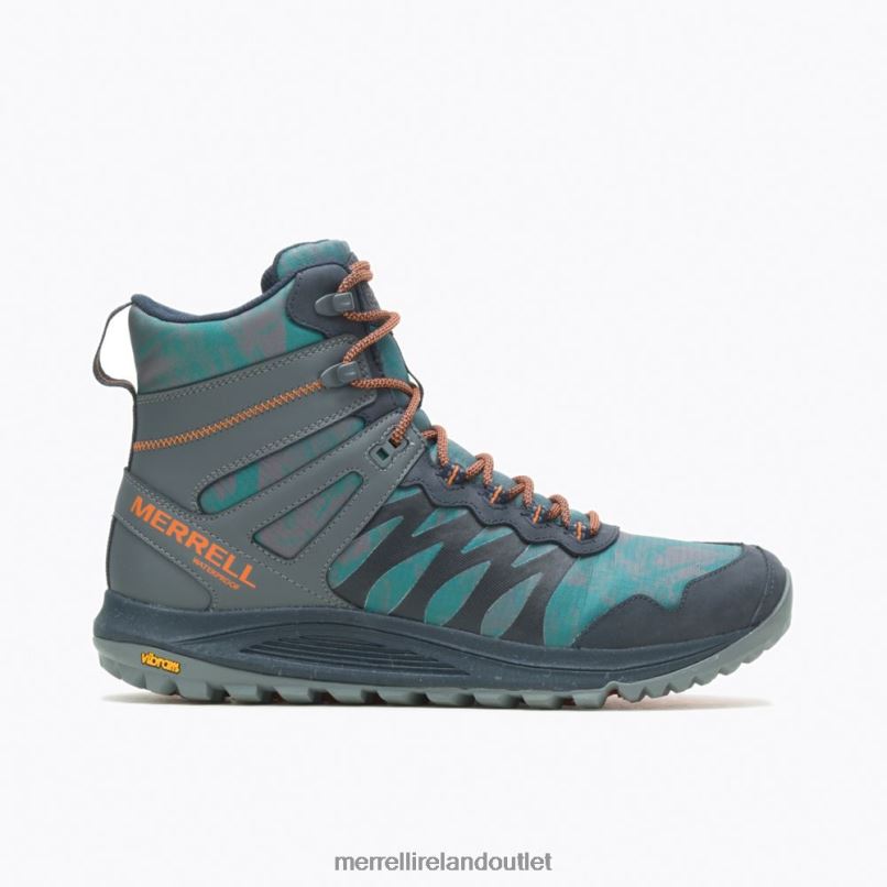 Merrell Nova Sneaker Boot Waterproof X See America (J067089) Unisex LTPDN654 Shoes Arctic