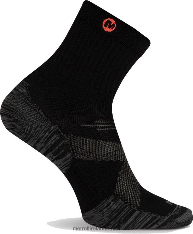 Merrell Bare Access Mid Crew Sock (JSS25926-010) Unisex LTPDN756 Accessories Black
