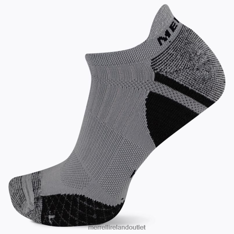 Merrell Cushion Trail Runner Tab Sock (JSS27023-050) Unisex LTPDN419 Accessories Gray