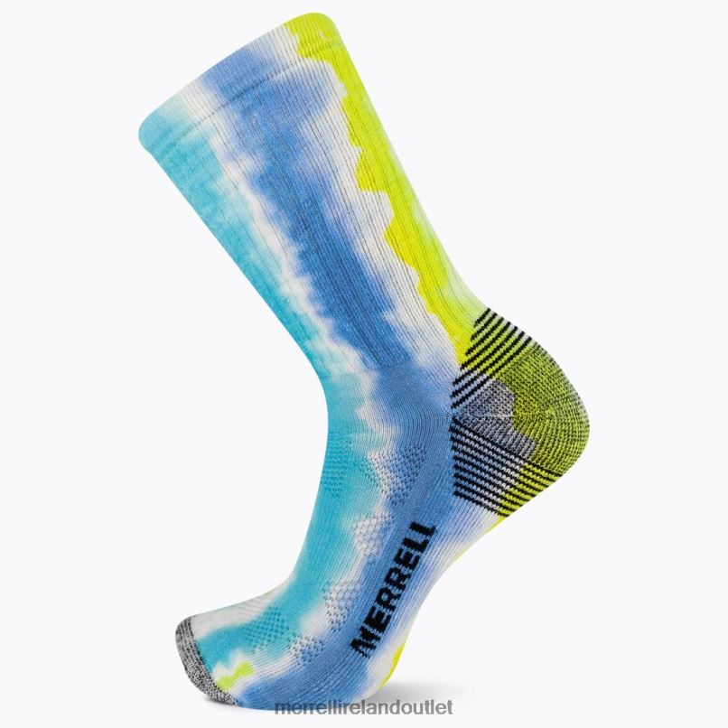 Merrell Moab 360 Print Painted Stripes Crew Sock (JSS27003-401) Unisex LTPDN303 Accessories Blue Multi
