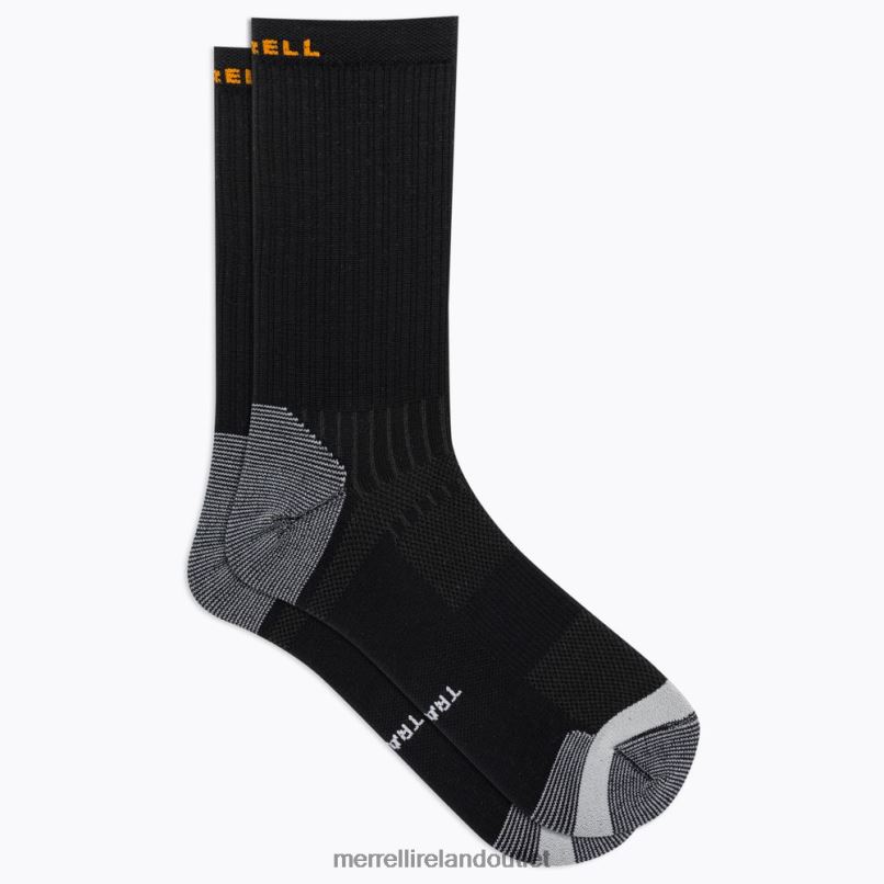 Merrell Trail Runner Light Crew Sock (JSS27021-010) Unisex LTPDN469 Accessories Black