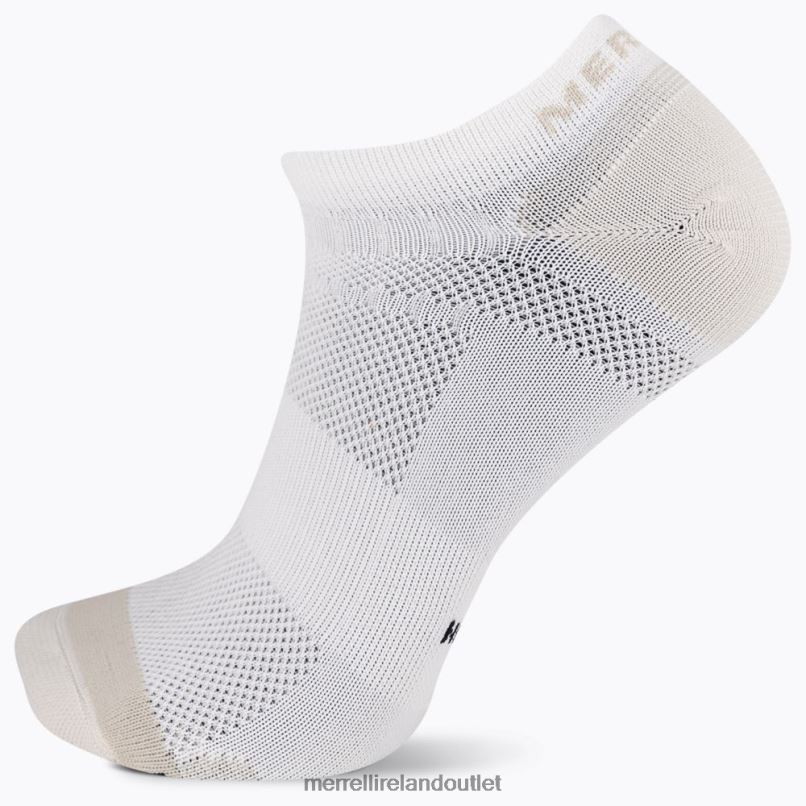 Merrell Trail Runner Lightweight No Show Sock (JSS27017-100) Unisex LTPDN220 Accessories White