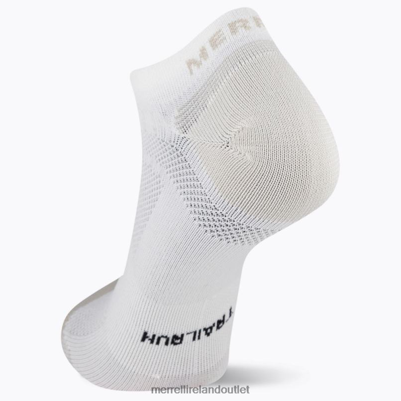 Merrell Trail Runner Lightweight No Show Sock (JSS27017-100) Unisex LTPDN220 Accessories White