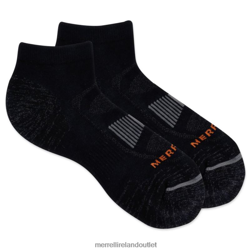 Merrell Zoned Low Cut Hiker Sock (JSF25749-012) Unisex LTPDN523 Accessories Onyx