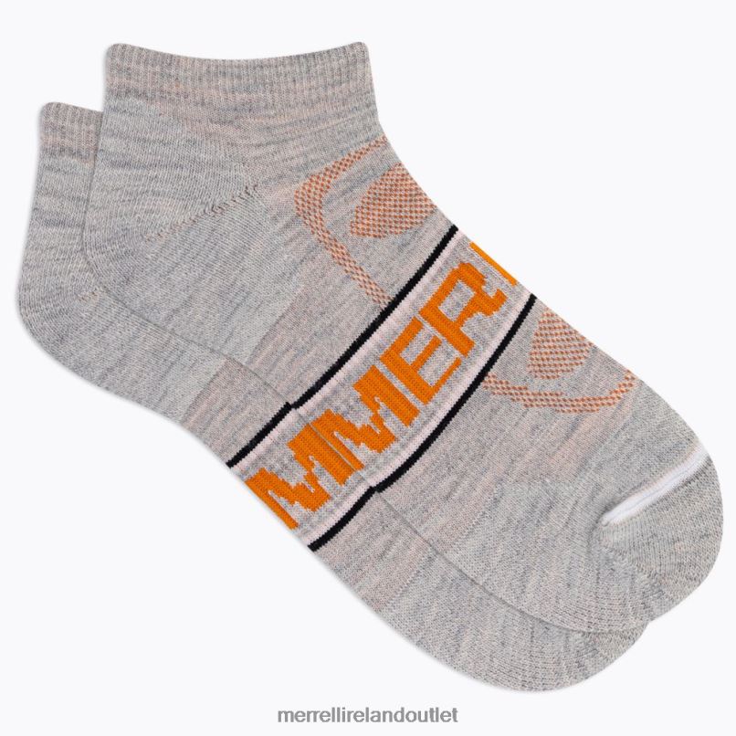 Merrell Zoned Low Cut Hiker Sock (JSS27009-020) Unisex LTPDN522 Accessories Grey Heather