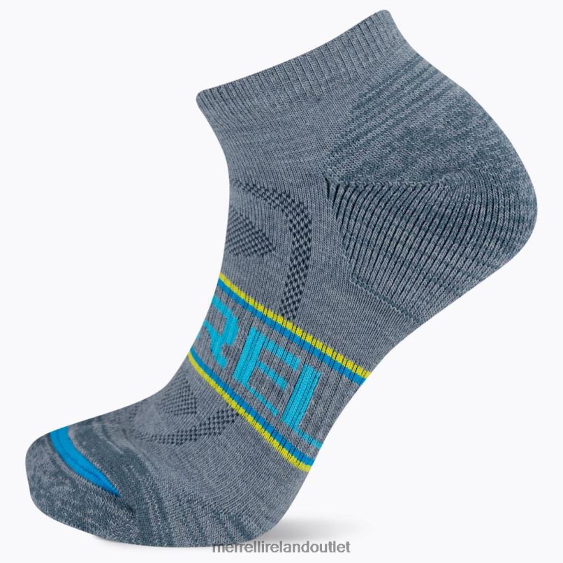Merrell Zoned Low Cut Hiker Sock (JSS27009-401) Unisex LTPDN524 Accessories Blue Multi