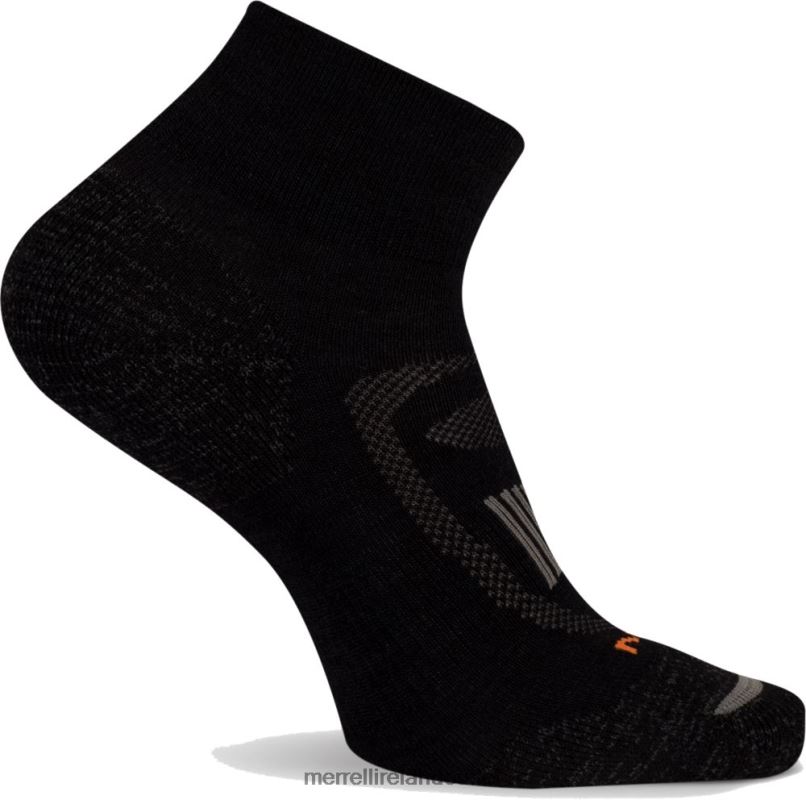 Merrell Zoned Quarter Hiker Sock (JSF25754-012) Unisex LTPDN399 Accessories Onyx