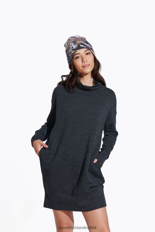 Merrell Dianthus Dress (JWF26599-003) Women LTPDN1260 Clothes Black Heather