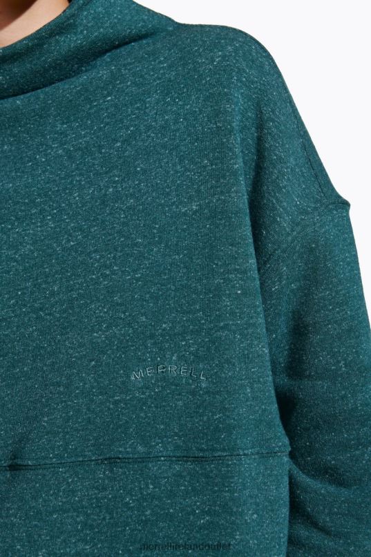 Merrell Dianthus Sweatshirt (JWF26638-329) Women LTPDN1321 Clothes Sea Moss Heather