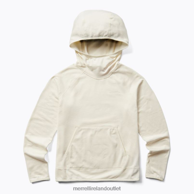 Merrell Geotex Pullover Hoody (JWS26358-121) Women LTPDN1198 Clothes Cloud Dancer