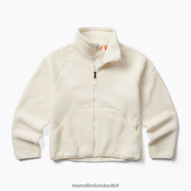 Merrell Sherpa Full Zip (JWF26551-121) Women LTPDN1208 Clothes Cloud Dancer