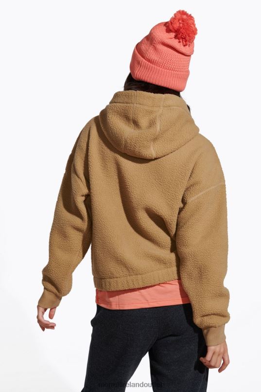 Merrell Sherpa Hoody (JWF26552-173) Women LTPDN1014 Clothes Kelp